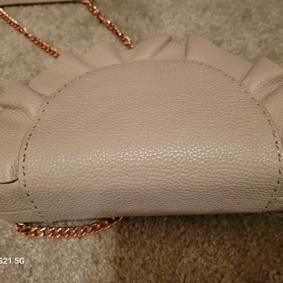 Leather Dark tan crossbody handbag - Picture 3 of 3